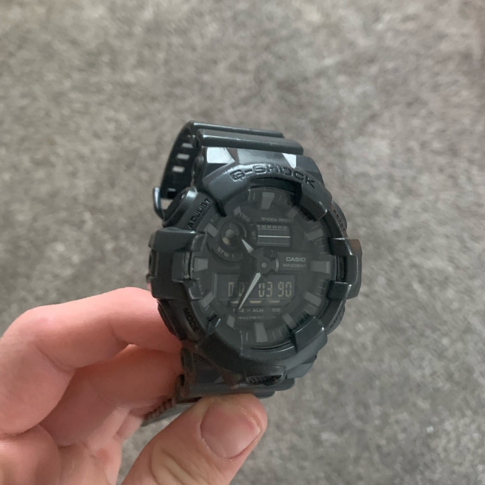 Used men’s gshock watch.